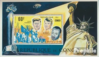 Produktbild von Briefmarken Kongo (Brazzaville) 1970 Mi Block6 (kompl.Ausg.) postfrisch Menschenrechte