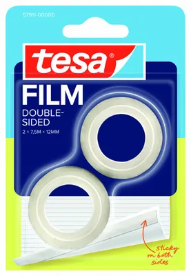 Produktbild von TESA 57911, 7,5 m, Transparent, Polypropylen (PP), 2 Stück(e)