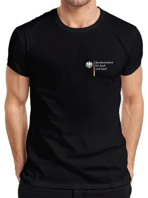 Produktbild von Bundesinstitut für Saufi Saufi Biertrinker Geschenk Malle Party Herren T-Shirt, Schwarz, L