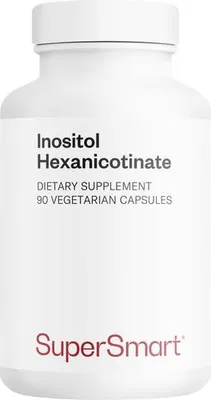 Image de SuperSmart Inositol Hexanicotinate (IHN) Dietary Supplement - 90 Gél. Vég.