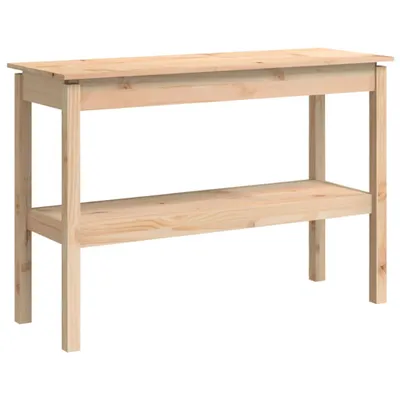 Zdjęcie produktu dla Stolik konsolowy, 110x40x75 cm, lite drewno sosnowe