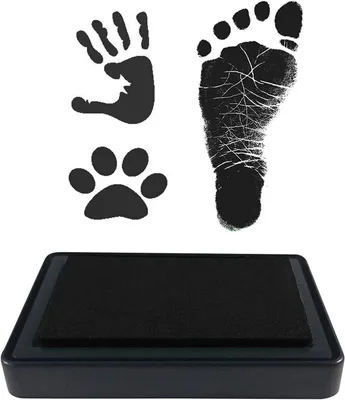 Immagine prodotto di Cuscini per timbri per bambini - Cuscini per timbri riutilizzabili - Facilmente lavabili