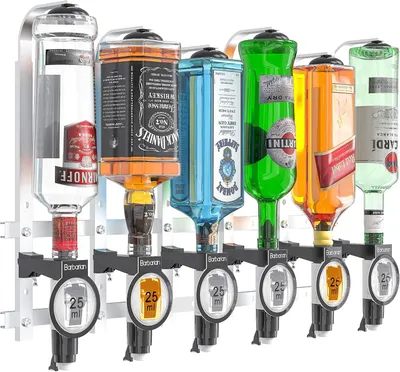 Productafbeelding van Barbarian 6 optische metingen voor sterke drank 6 Bottle Professional