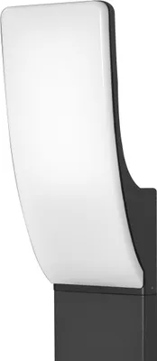 Image de Lampe de jardin sur pied moderne 60 cm LED 15W couleur chaude noir sable blanc NATAN Italux