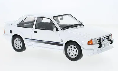 Produktbild von MCG 1:18 Ford Escort MK III RS Turbo - white - 1985