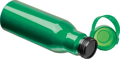 Produktbild von Trinkflasche aus recyceltem Aluminium / 750ml / Farbe: grün