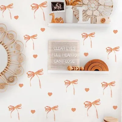 Immagine prodotto di Set di 9 adesivi da parete - Decorazioni adesive per pareti - Resistenti all'acqua - Durature - Creano un'atmosfera rilassante - Motivi decorativi - Adesivi - Set di decorazioni per pareti