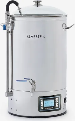 Obrázok produktu pre Klarstein, súprava na varenie piva, rmutovací kotol, 2500W, nádrž 30 l, čerpadlo