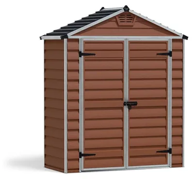 Produktbild von Palram - Canopia Kunststoff Gerätehaus Skylight 63 Bernstein 90x185x217 cm