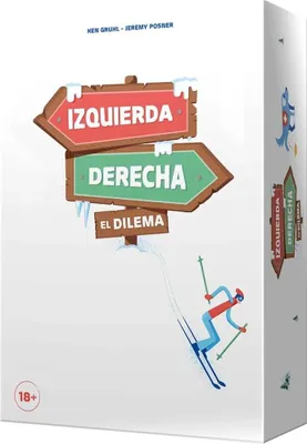 Produktbild von Asmodee Izquierda Derecha El Dilema Kartenspiel Mehrfarbig Mehrfarbig One Size