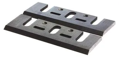 Image de Jeux de Fers MAKITA D-63666 (793186-4) Réaffutables pour rabot HSS 170 mm