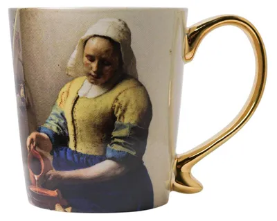 Heinen Delfts Blauw – Becher Het melkmeisje pastel – Bild 1