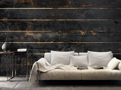 Produktbild von Vlies Fototapete Holz 400x280 cm Tapeten Wandtapete XXL Bretter Optik 3D braun Optisch f-C-0468-a-a