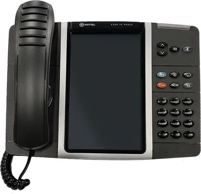 Productafbeelding van Mitel 5360 IP-telefoon, zakelijke telefoon, PoE, handset, VoIP, speakerphone