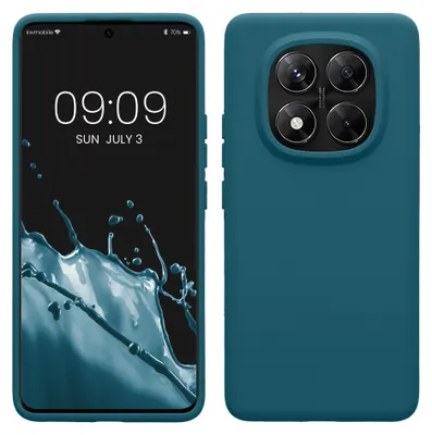 Produktbild von kwmobile Handyhülle für Xiaomi Redmi Note 14 Pro 5G / Redmi Note 14 Pro+ 5G / Poco X7 Hülle - Case Silikon - Kabelloses Laden - Schutzhülle Cover in