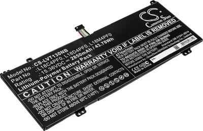 Produktbild von Akku für Lenovo Thinkbook 13s (entspricht Lenovo 5B10S73499), 2850 mAh