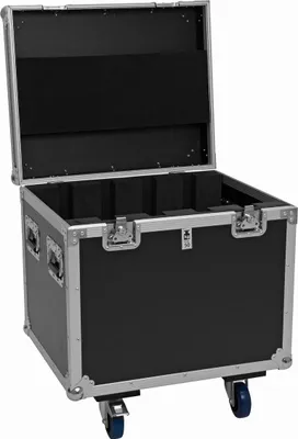 Productafbeelding van ROADINGER transportkoffer voor 4 pixelmatrixpanelen, 5x5 RGB/WW, met wielen