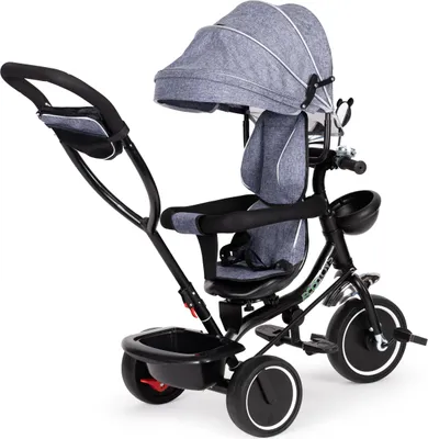 Imagen del producto de Triciclo con asiento giratorio y toldo