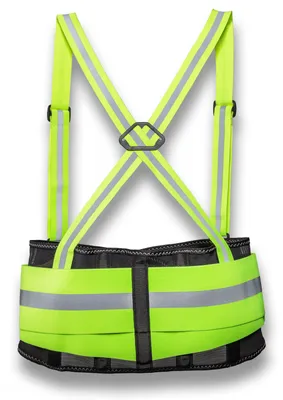 Produktbild von KNEETEK Rückenstützgurt HiVis XL, reflektierender Stützgurt für hohe Sichtbarkeit