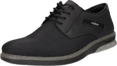 Produktbild von Rieker Herren-Schnürhalbschuh Schwarz, Farbe:schwarz, EU Größe:43