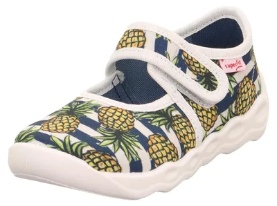 Obrázek produktu pro Superfit, pantofle, modrá/vícebarevná, model 9020, velikost 24 EU, široký střih