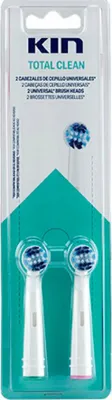 Produktbild von Elektrische Zahnbürste von Kin: Total Clean Replacement, 2 Einheiten