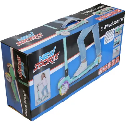 Produktbild von New Sports LED 3-Wheel Scooter, ABEC 7
