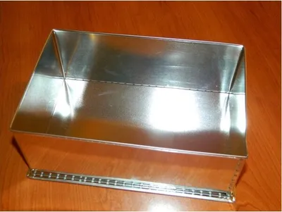 Produktbild von Backform - Rechteck gross Felcman Material:: Metal, Farbe:: Silber