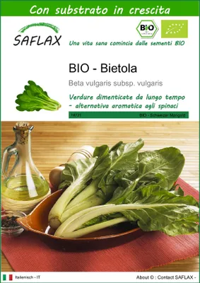Immagine prodotto di SAFLAX -- Bietola - 150 semi - Con substrato - Beta
