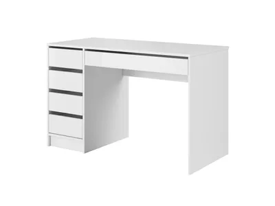 Obrázek produktu pro BETTSO Psací stůl počítačový stůl 4 zásuvky do dětského pokoje pokoj pro mládež kancelář 120 cm MEGAN White