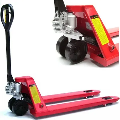 Produktbild von Handhubwagen Hubwagen Gabelhubwagen 2500kg Palettenwagen PolyurethanTandem 57125