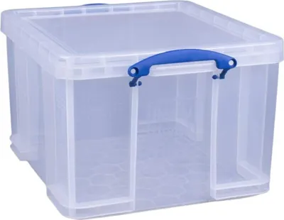 Image de Really Useful Box Boîte de rangement 42 litres transparente