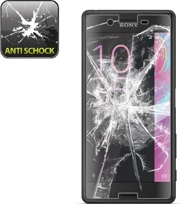 Produktbild von 2x Panzerfolie für Sony Xperia X ANTI-SCHOCK Displayfolie Displayschutz HD KLAR