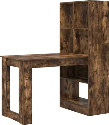 Obrázek produktu pro vidaXL Psací stůl kouřový dub 122 x 67 x 145 cm materiál na bázi dřeva