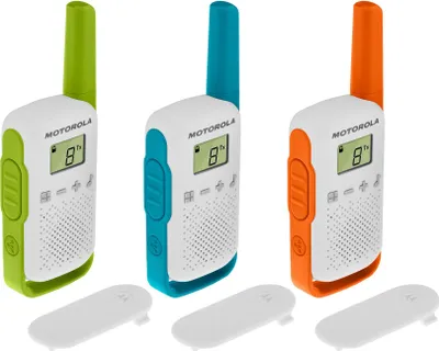 Zdjęcie produktu dla Radiotelefony Motorola Talkabout T42 Triple PMR, zestaw 3 sztuk, PMR446