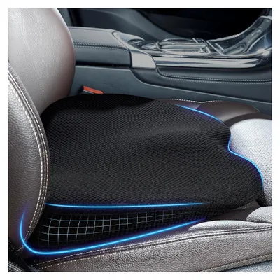 Produktbild von Keilkissen für Auto aus Memory Foam für Fahrersitz und Bürostuhl