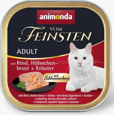 Obrázok produktu pre Animonda Vom Feinsten Classic Adult Indyk i Królik 100g - Mokra Karma dla Kota