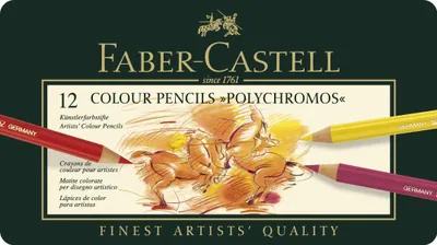 Immagine prodotto di FABER-CASTELL Farbstift Polychromos 12er Metalletui