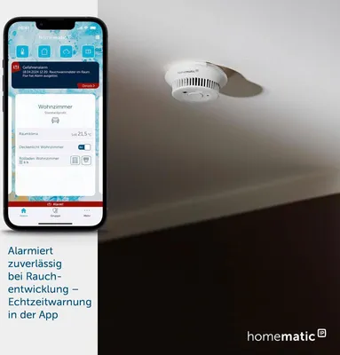 Obrázok produktu pre detektor dymu eQ-3 Homematic IP Starter Set