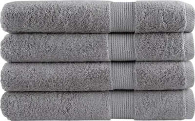 Produktbild von Premium Handtücher SOLUND 4 Stk. Grau 100x200 cm 600 g/m²