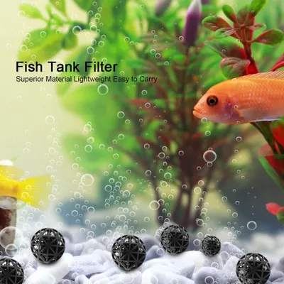 Obrázek produktu pro Filtr pro akvária,porézní filtr, Akvarijní filtrační materiál, Biochemická koule, Akvarijní biochemická koule