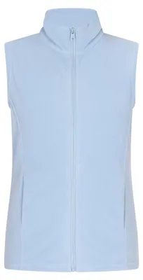 Produktbild von Damen Weste Blau Größe S mit Stehkragen und Seitentaschen