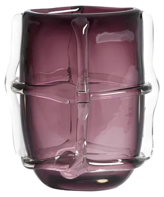 Immagine prodotto di Vaso LATERZA in vetro opalino ambra di Light & Living – Ø31x35 cm