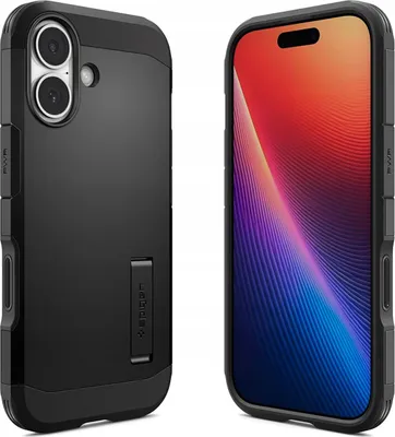 Produktbild von Spigen Tough Armor T (MagFit), Cover, Apple, iPhone 17, 16 cm (6.3"), Schwarz