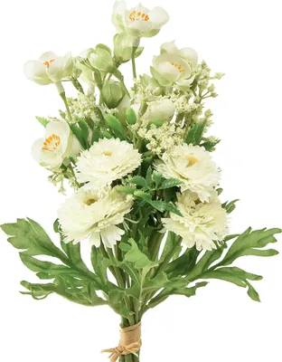 Produktbild von Künstliche Blumenjasmin Bellis Dekoration für Tisch und Vase langlebig modern