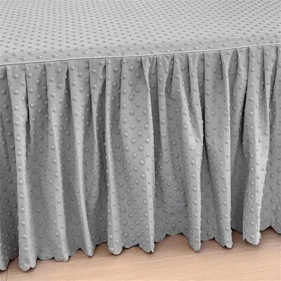 Produktbild von Geplooid Grijs Wandtapijt 150x200cm Slaapkamer Deko
