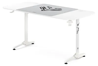 Immagine prodotto di Scrivania da gaming bianca X-Mate 160 x 75 x 75 cm di Diablo Chairs