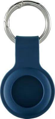 Produktbild von Hama 00215628, Hülle, Blau, Silikon, Schlagfest, Kratzresistent, Apple AirTag, 1 Stück(e)