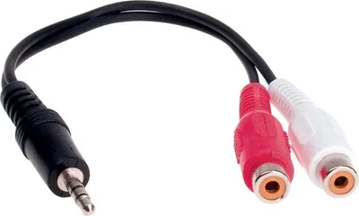 Image de Jack stereo 3,5 mm > Connecteur RCA
