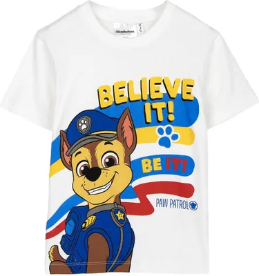 Zdjęcie produktu dla Cerda Group Paw Patrol Kurzarm-t-shirt Weiß 3 Years Weiß 3 Years